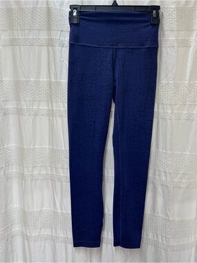 lululemon athletica purple with black design High-Rise Leggings